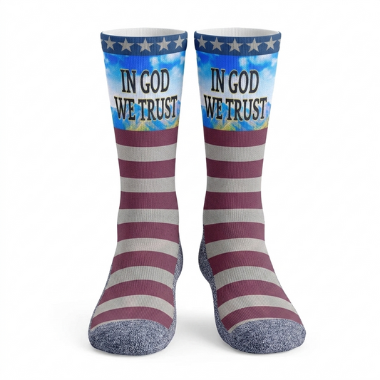 In God We Trust - Limited Edition - Faith-Inspired Socks