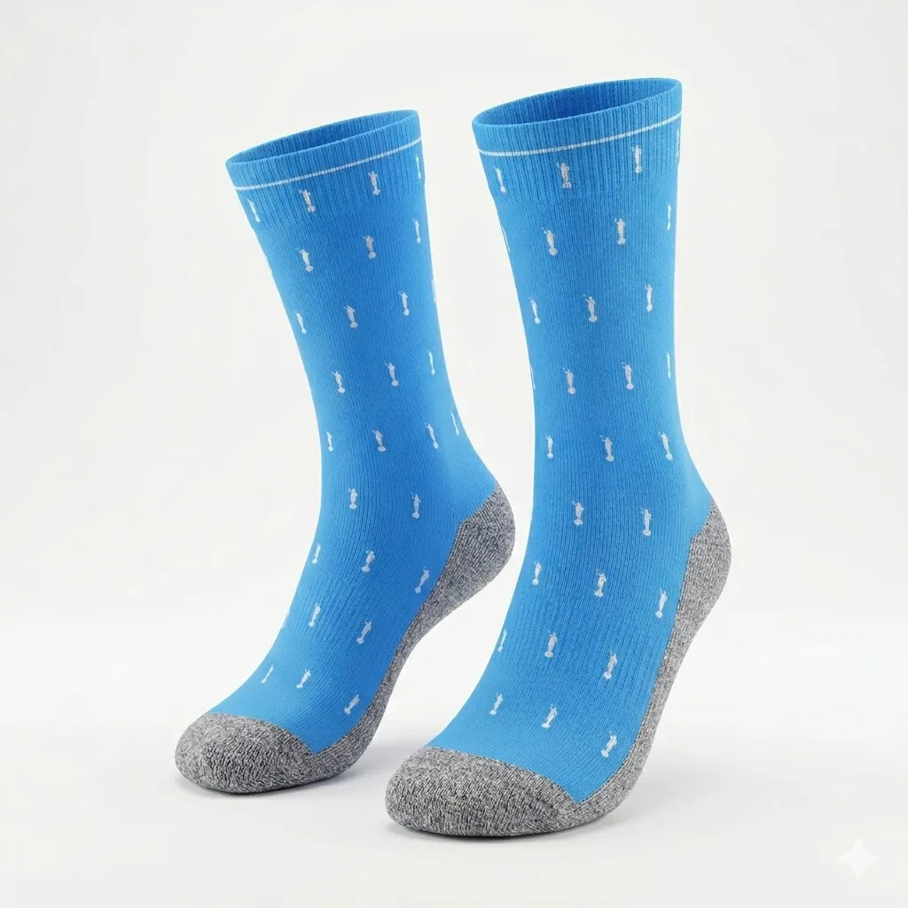 The Light Blue Angels B.O.M.Socks