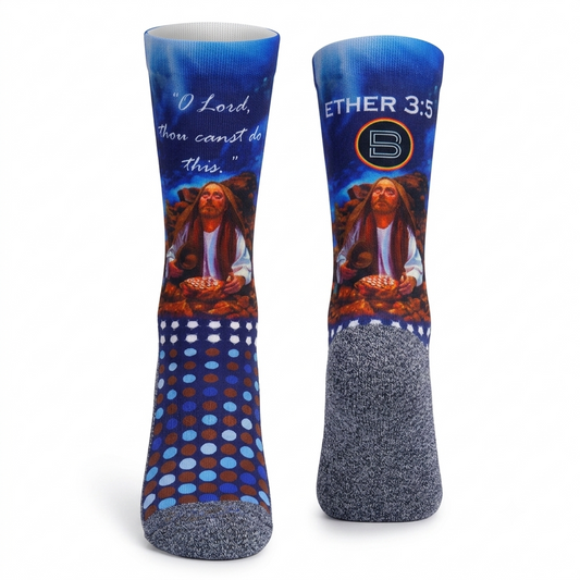 The Mahonri's Moriancumer - Faith Inspired Crew Socks