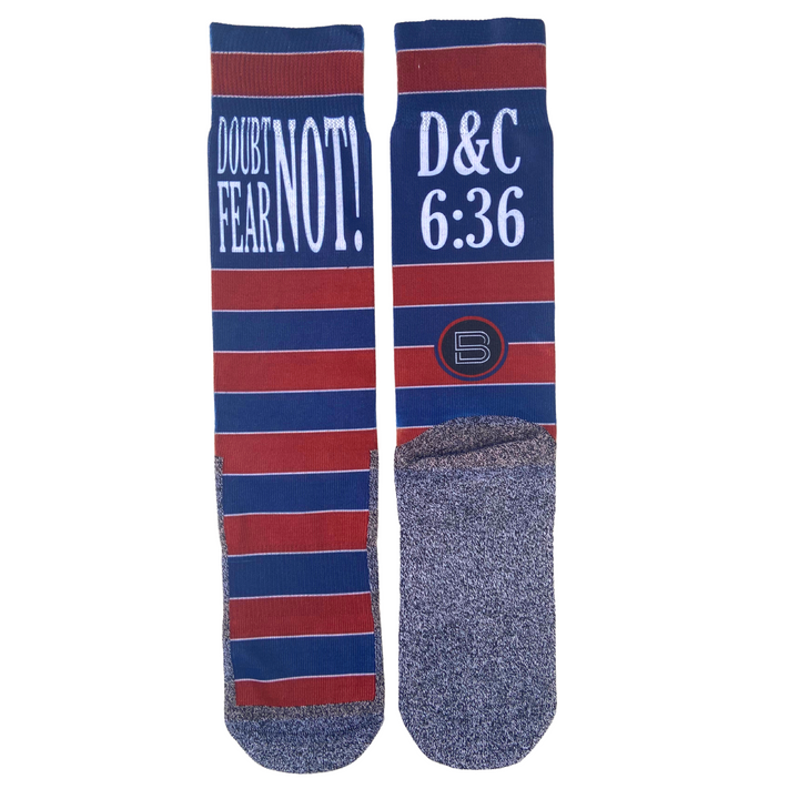 D&C 6:36 LDS Scripture Themed Socks by BOMSocks