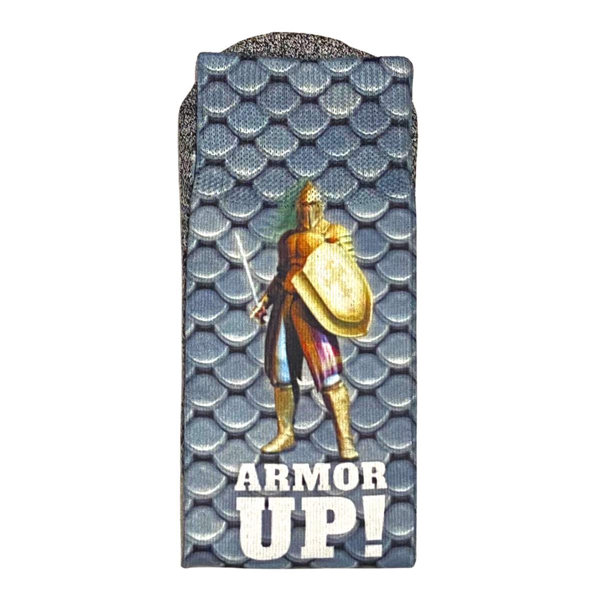 The Armor of God scripture-themed crew socks by B.O.M.Socks, view 4 of 4