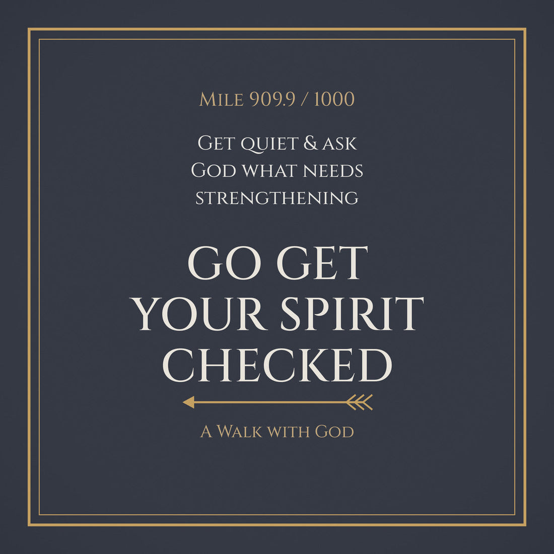 Go Get Your Spirit Checked