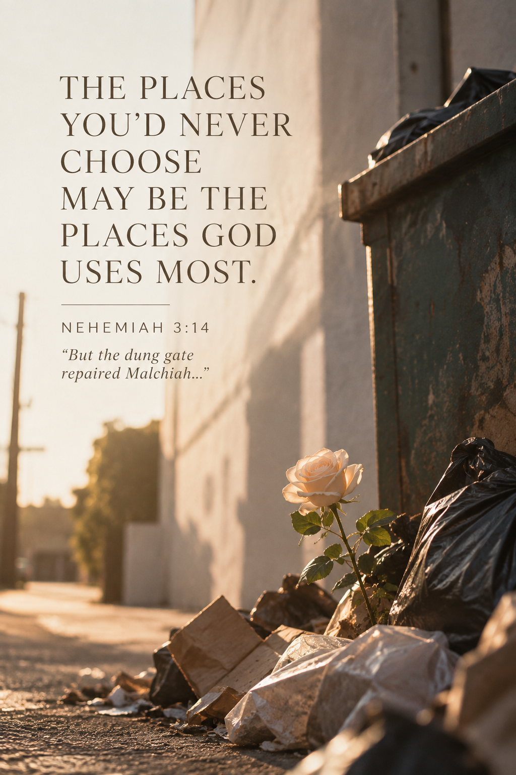 hought from my 1000 Mile Walk with God