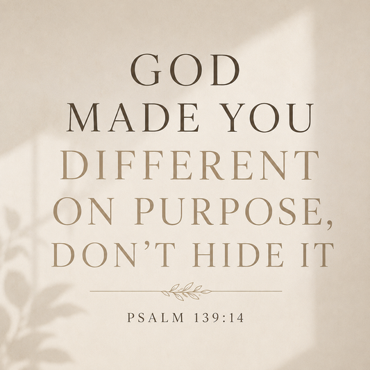 Don't hide your weirdness