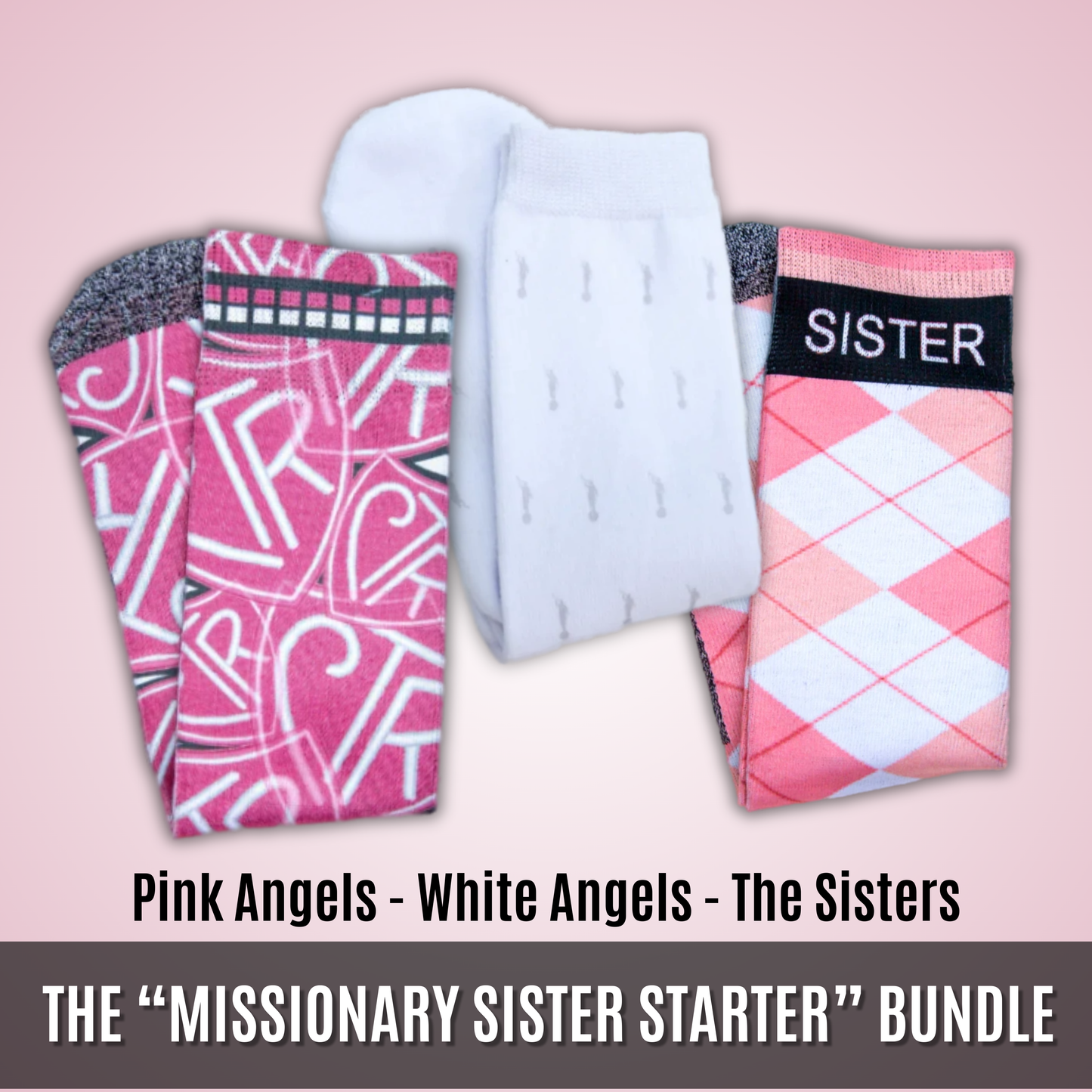 The “Missionary Sister Starter Pack” Bundle | 3-Pair Bundle | Men's/Women's Sizes
