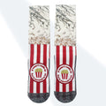 The Popcorn Poppings scripture-themed crew socks by B.O.M.Socks, view 2 of 4