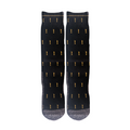 Black and Gold Angels scripture-themed crew socks by B.O.M.Socks, view 2 of 5