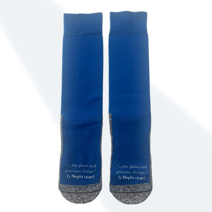 The Boring Blue Socks