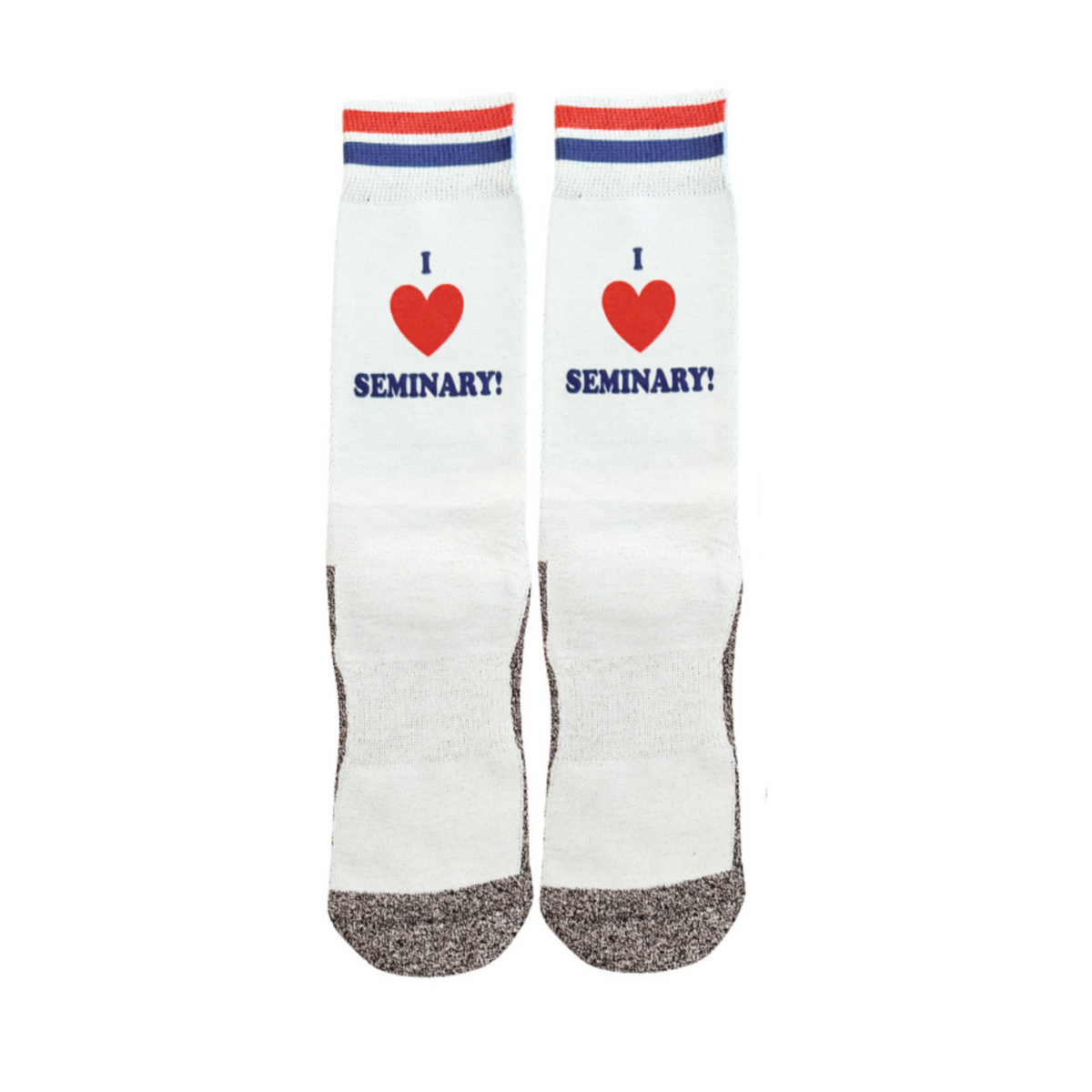 I Love Seminary! - Faith-Inspired Crew Socks