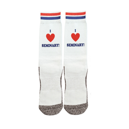 I Love Seminary! - Faith-Inspired Crew Socks