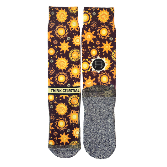 Think Celestial - Inspirational Crew Socks