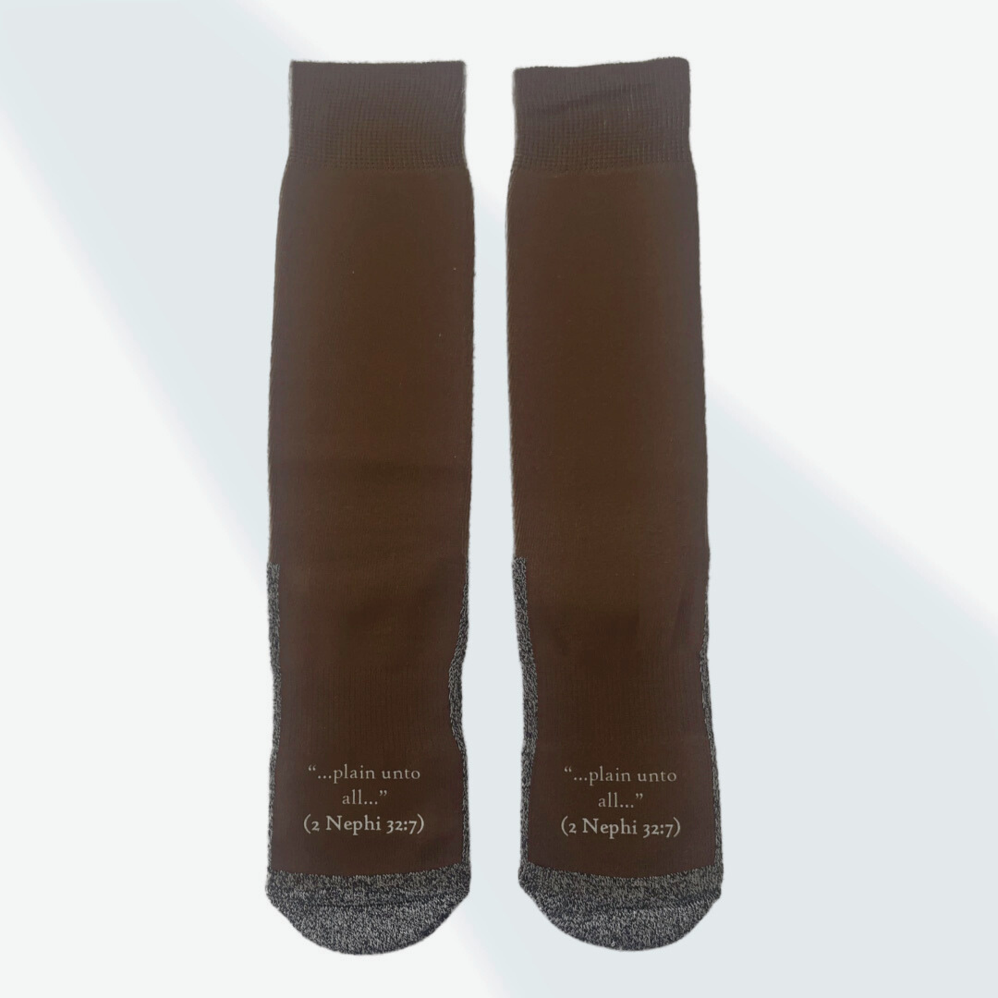 The Boring Brown Socks – Classic Everyday Crew Socks