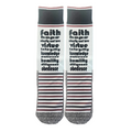 Just Tryna Be Like Jesus scripture-themed crew socks by B.O.M.Socks, view 2 of 5