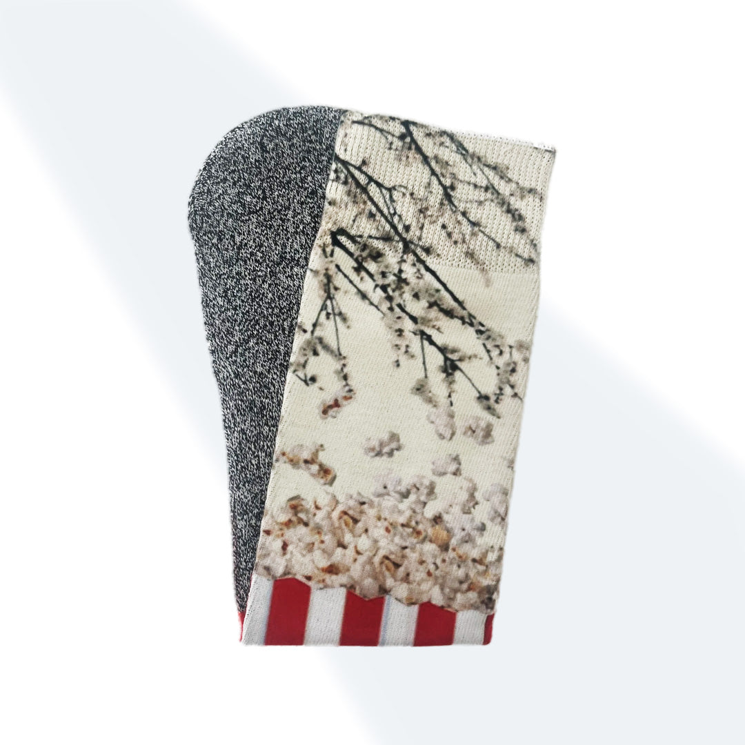 The Popcorn Poppings - Fun Food-Inspired Novelty Socks