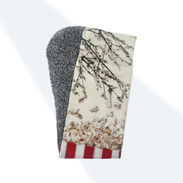 The Popcorn Poppings - Fun Food-Inspired Novelty Socks