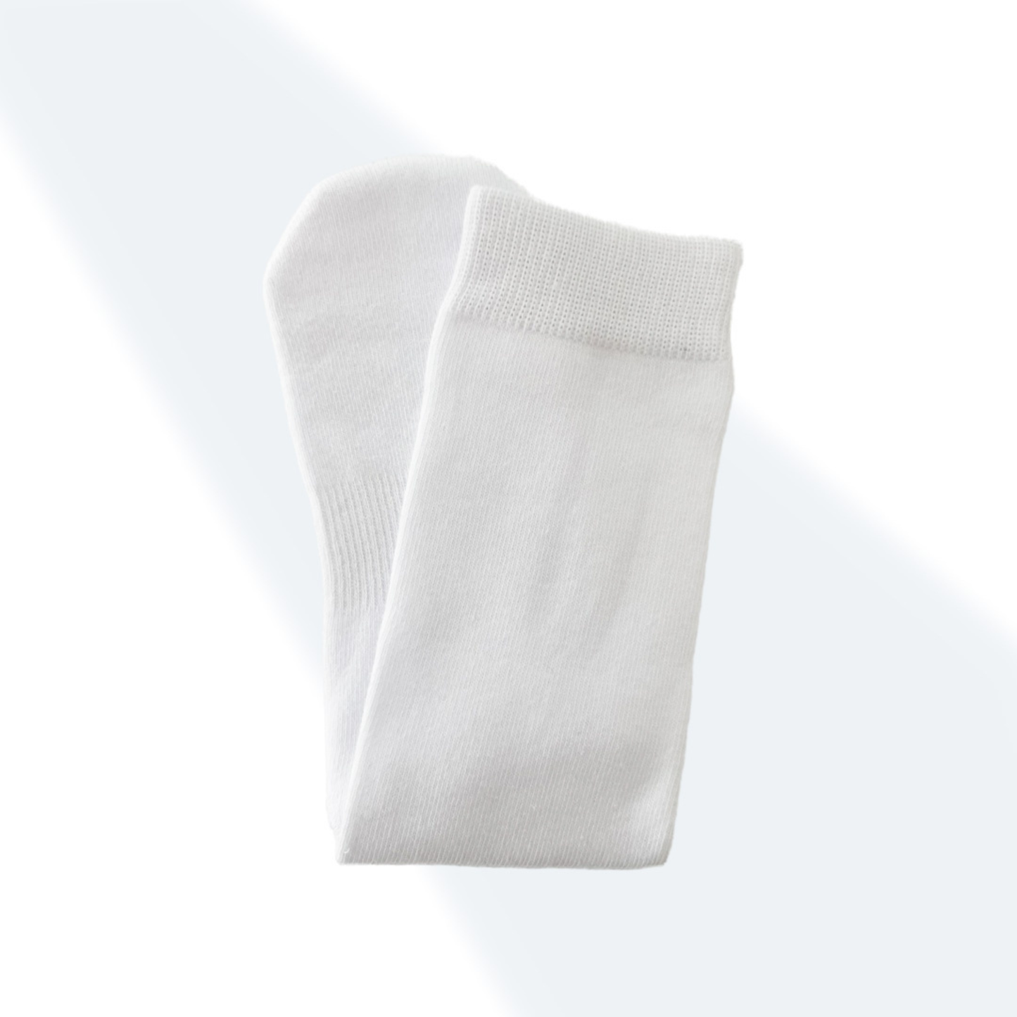 The Boring White Socks - Classic Everyday Crew Socks
