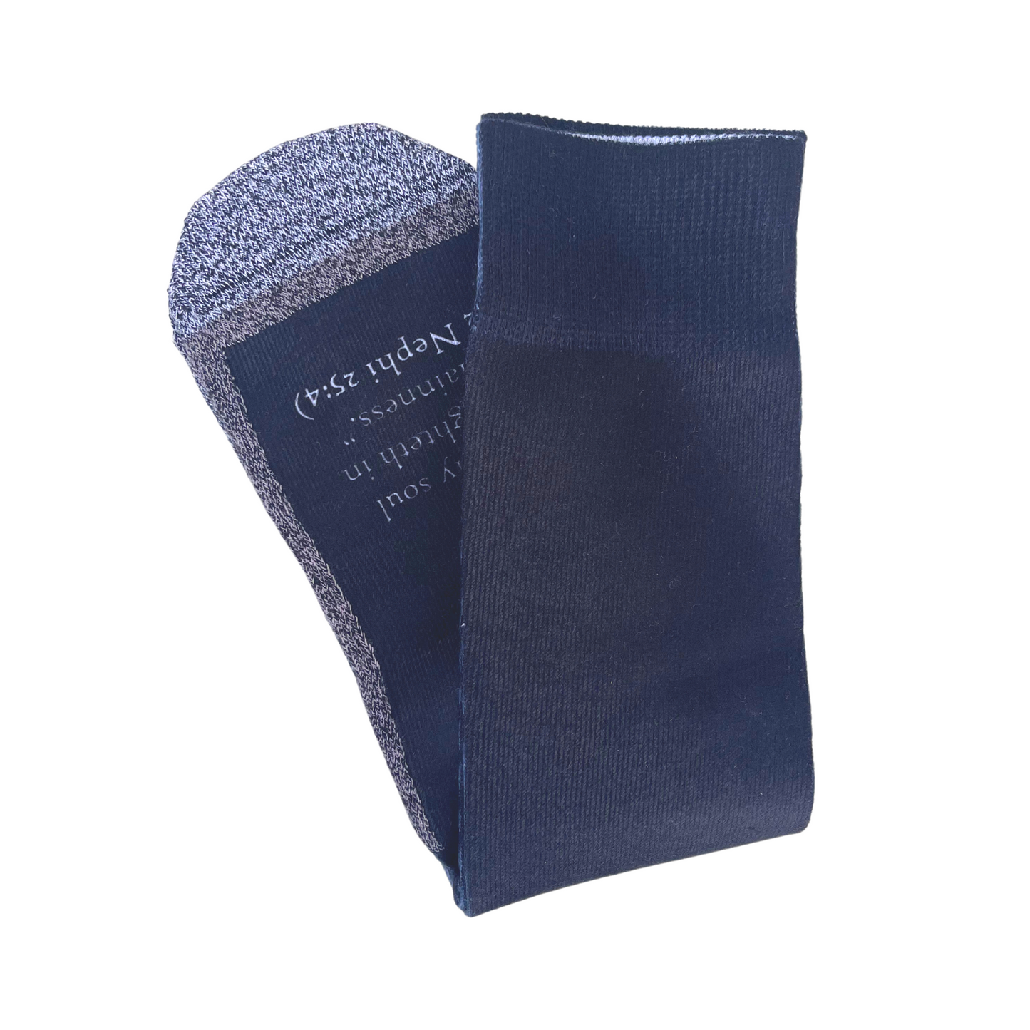 The Boring Black Socks - Classic Everyday Crew Socks