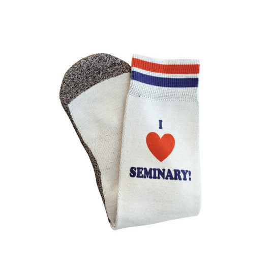 I Love Seminary! - Faith-Inspired Crew Socks