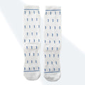 White and Blue Angels - Gospel themed Everyday Crew Socks