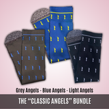 The "Classic Angels" Bundle | 3-Pair Bundle | Men's Size 6-13