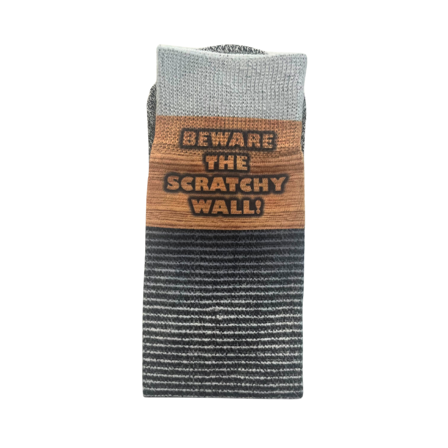 The Scratchy Church Wall Crew Socks