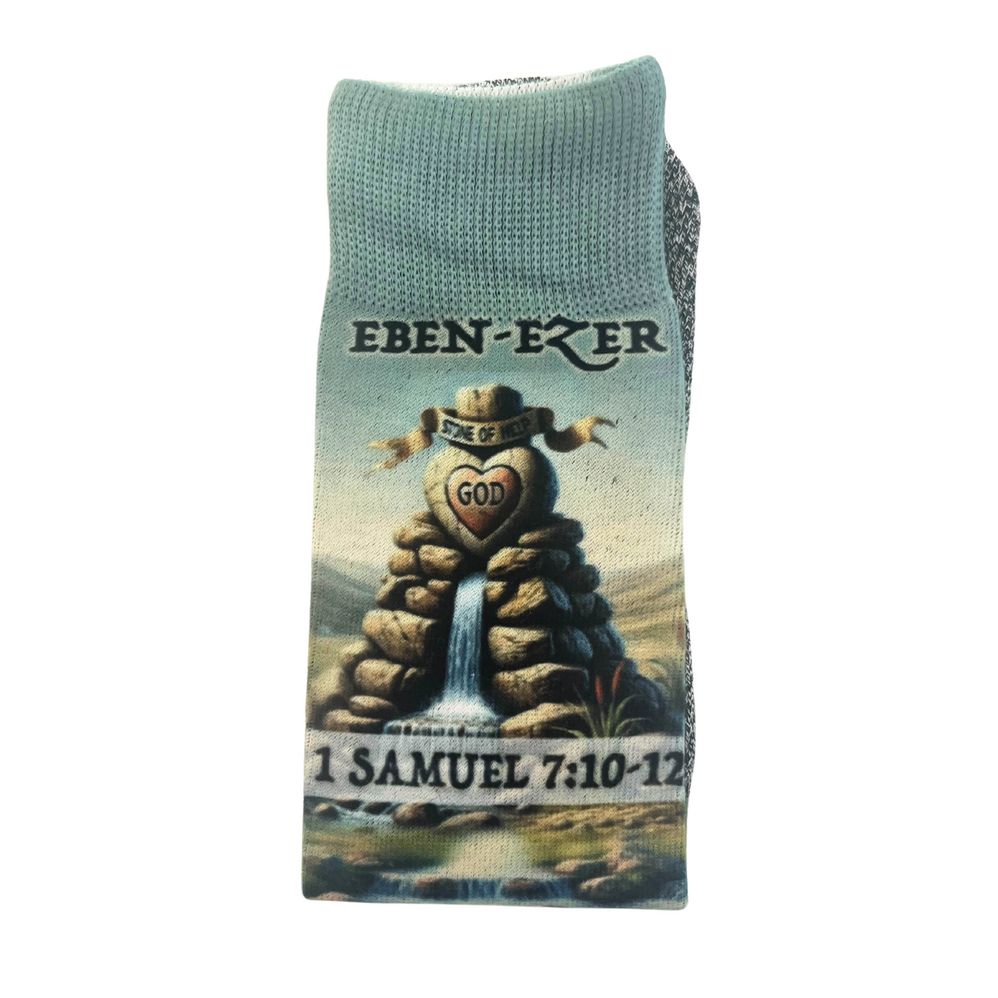Come Thou Fount - Faith-Inspired Crew Socks