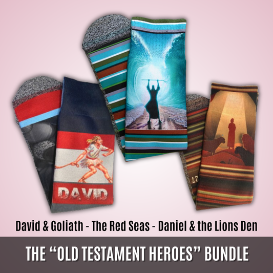 The “Old Testament Heroes” Bundle | 3-Pair Bundle | Men's Size 6-13