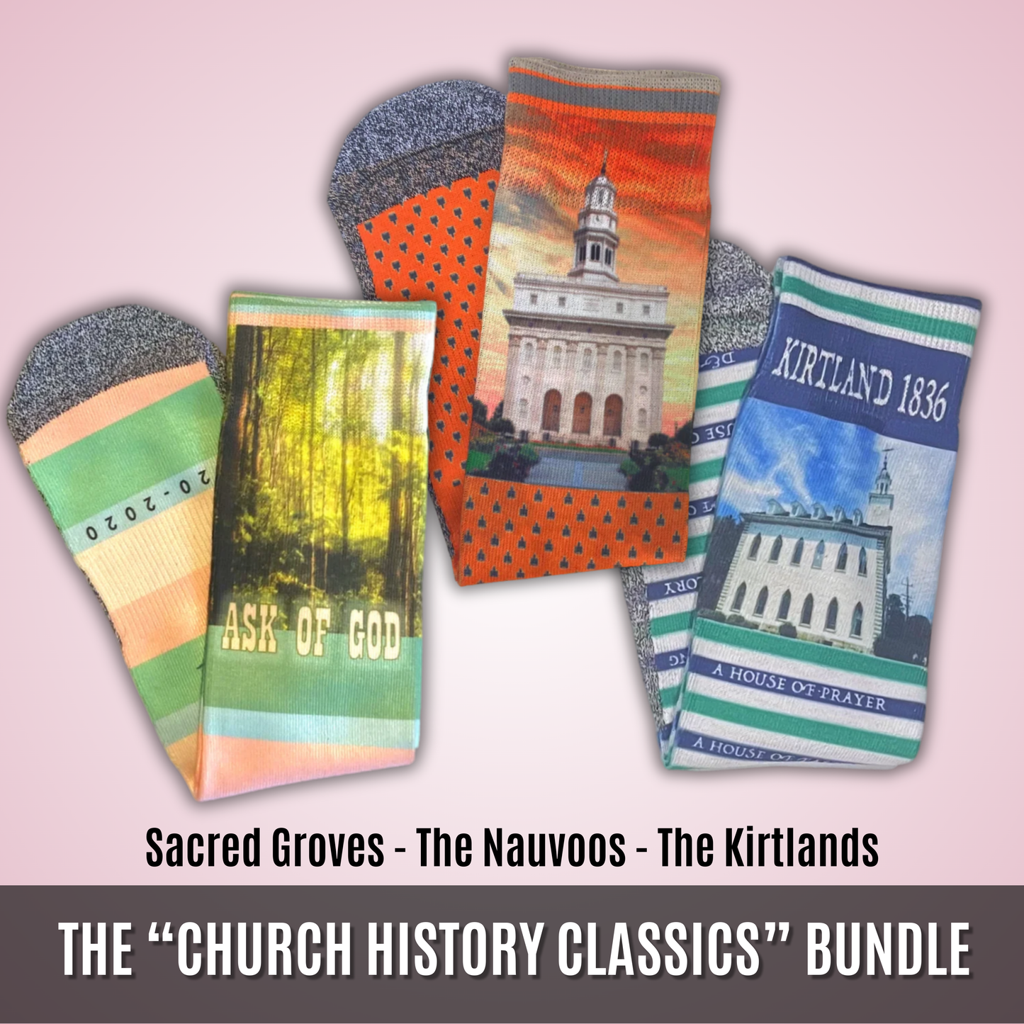 The “Church History Classic” Bundle | 3-Pair Bundle | Men's Size 6-13