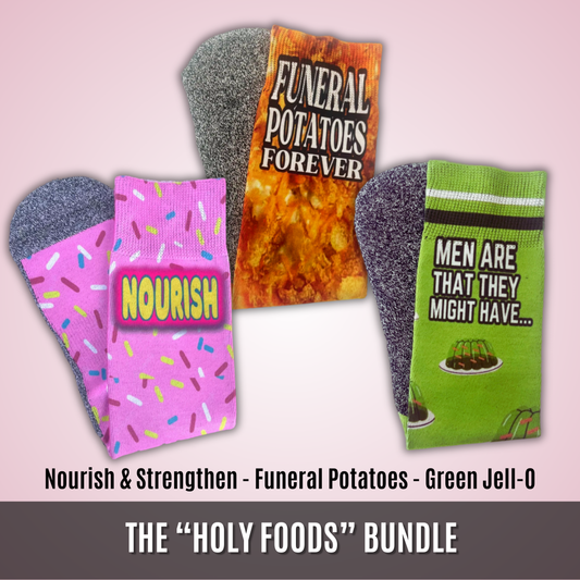 The “Holy Foods” Bundle | 3-Pair Bundle | Men's Size 6-13