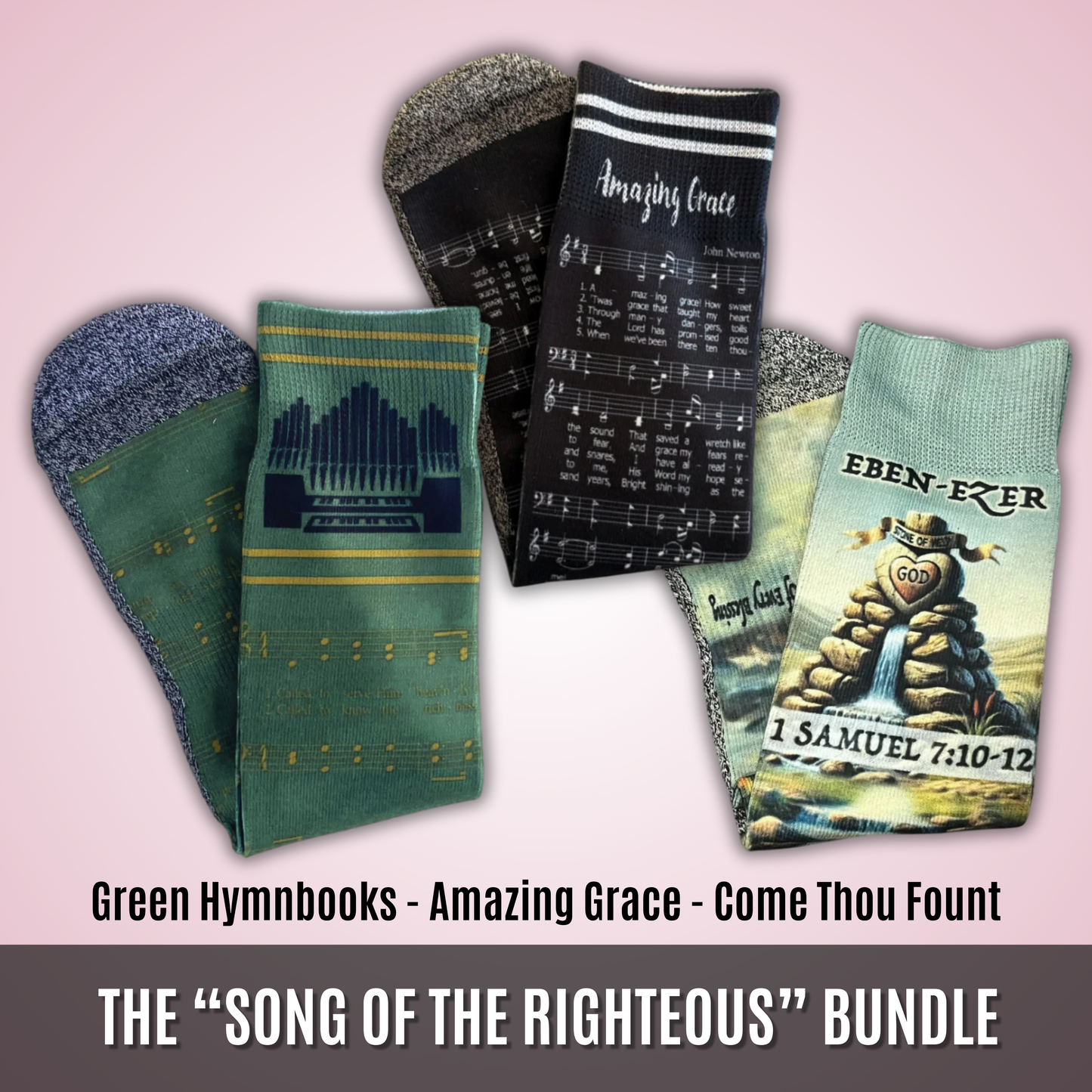 The “Song of the Righteous” Bundle | 3-Pair Bundle | Men's Size 6-13
