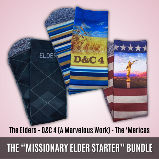 The “Missionary Elder Starter Pack” Bundle | 3-Pair Bundle | Men's Size 6-13