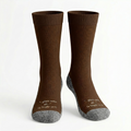 The Boring Brown Socks – Classic Everyday Crew Socks