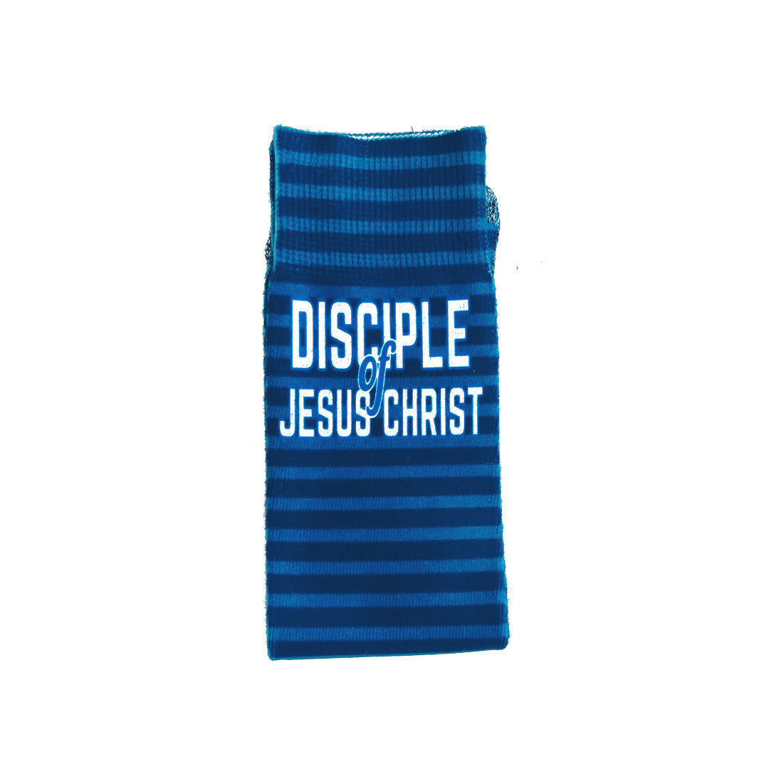 Disciple of Christ (3 Nephi 5:13) - Faith-Inspired Crew Socks