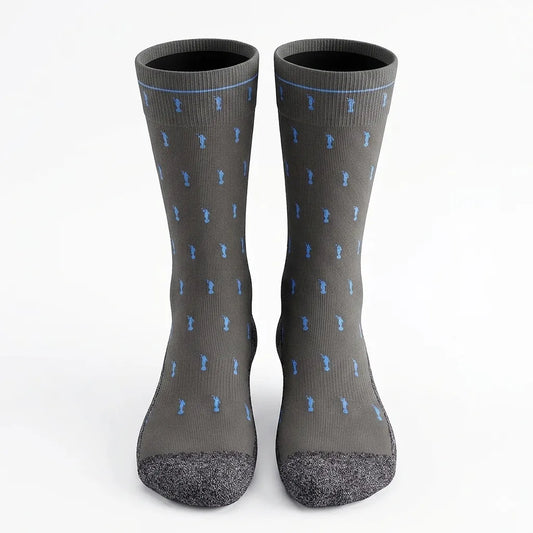 The Grey Angels scripture-themed crew socks by B.O.M.Socks, view 1 of 4