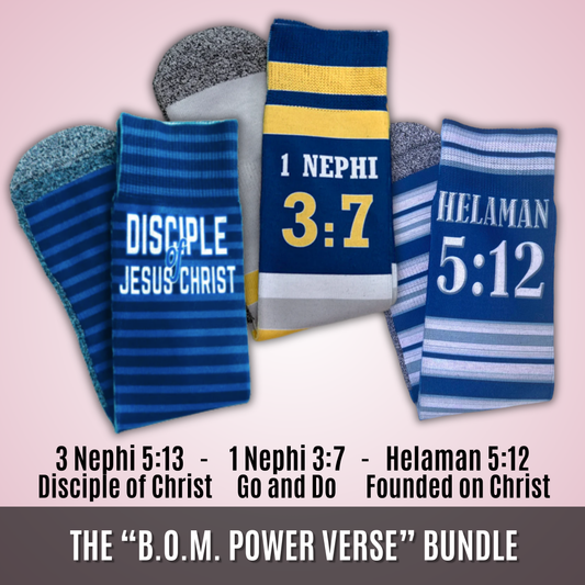 The “B.O.M. Power Verse” Bundle | 3-Pair Bundle | Men's Size 6-13