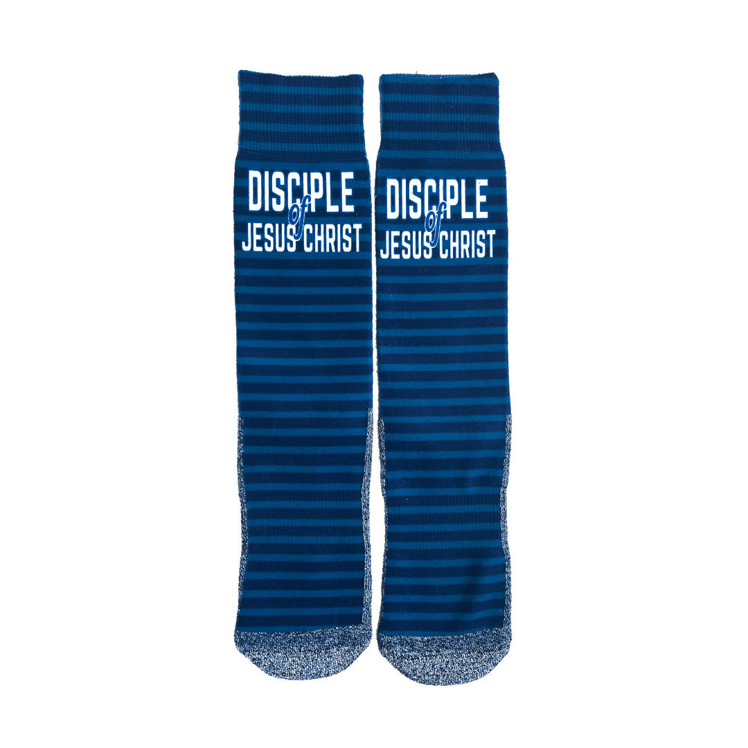 Disciple of Christ (3 Nephi 5:13) - Faith-Inspired Crew Socks