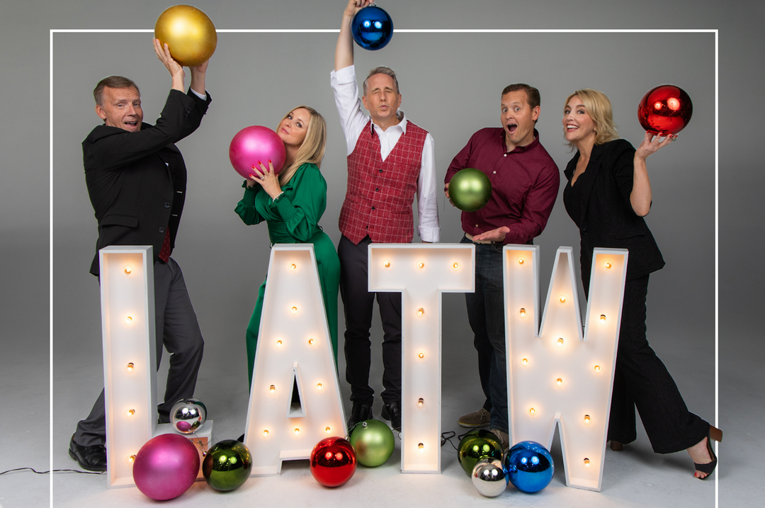 Laughing All the Way x B.O.M.Socks Holiday Collab (2-Pack) - Classic Everyday Crew Socks