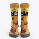 The Church Ballers - Fun Basketball-Themed Crew Socks