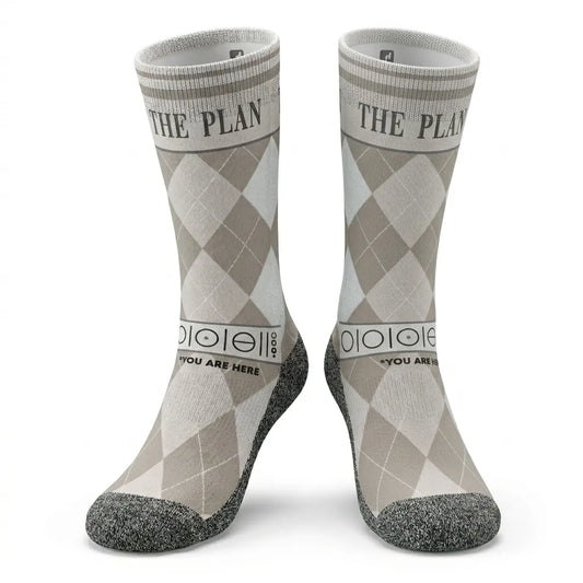 The Plan - Gospel themed Everyday Crew Socks