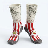 The Popcorn Poppings - Fun Food-Inspired Novelty Socks