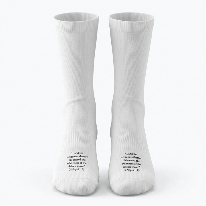 The Boring White Socks - Classic Everyday Crew Socks