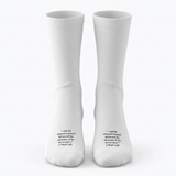 The Boring White Socks - Classic Everyday Crew Socks