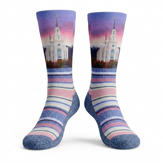The Laytons - Faith-Inspired Crew Socks