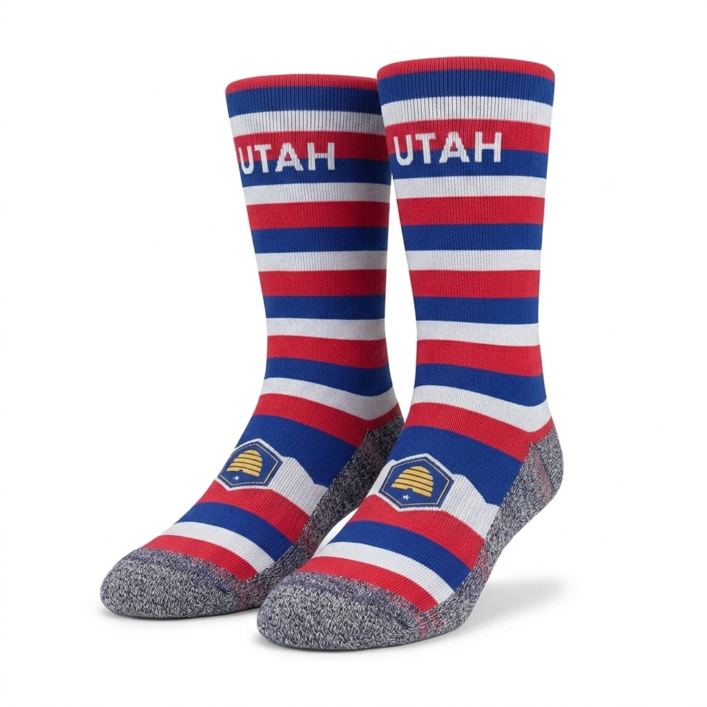 The Utahs - Utah State Inspired Crew Socks