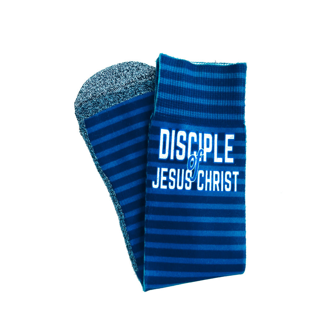 Disciple of Christ (3 Nephi 5:13) - Faith-Inspired Crew Socks