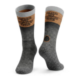 The Scratchy Church Wall Crew Socks