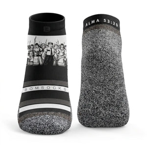 The Stripling Warriors - Ankle scripture-themed ankle socks by B.O.M.Socks, view 1 of 1