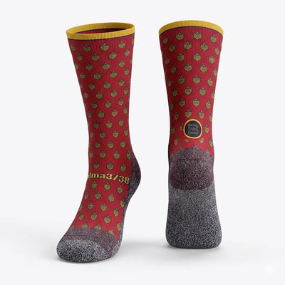 The Wi-Fi's scripture-themed crew socks by B.O.M.Socks, view 1 of 4