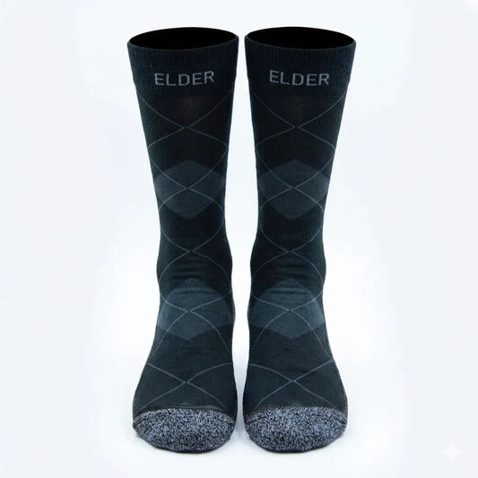 The Elders scripture-themed crew socks by B.O.M.Socks, view 1 of 4