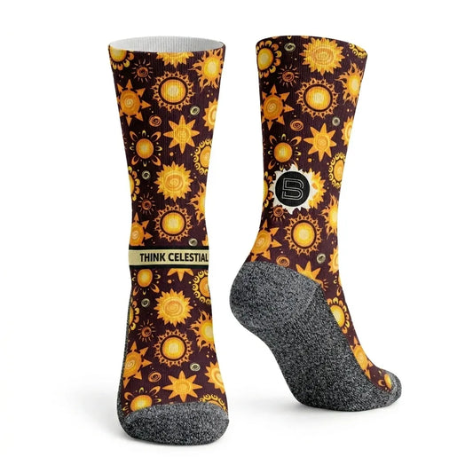 Think Celestial - Inspirational Crew Socks